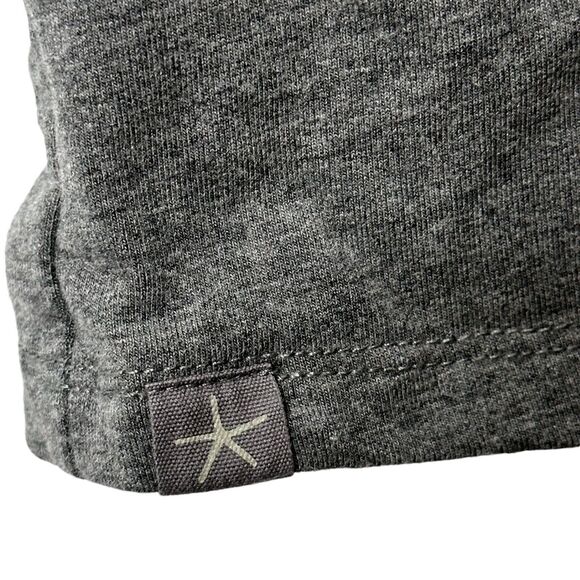 Barefoot Dreams Malibu Collection S Grey Hoodie Lagenlook Artsy Oversized - Picture 5 of 7